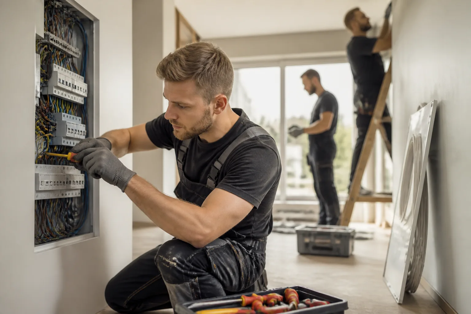 Elektroinstallation, Planung, Sanierung und Wartung